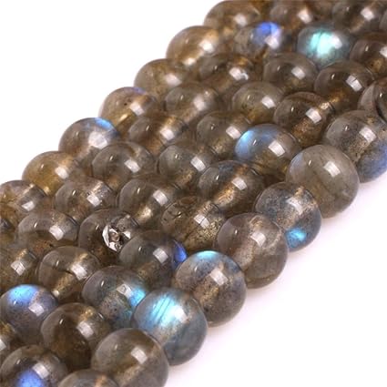 6 mm Naturel Labradorite Round Gemstone Loose Bead 15/'/'AAA