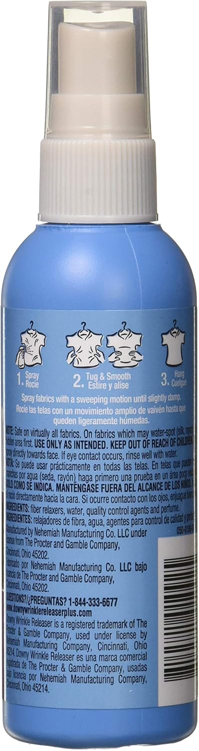 Downy Travel Sized Wrinkle Release Spray 90 ml, Pack of 3, 29.5666666666667 ml (Pack of 3) - Image 3