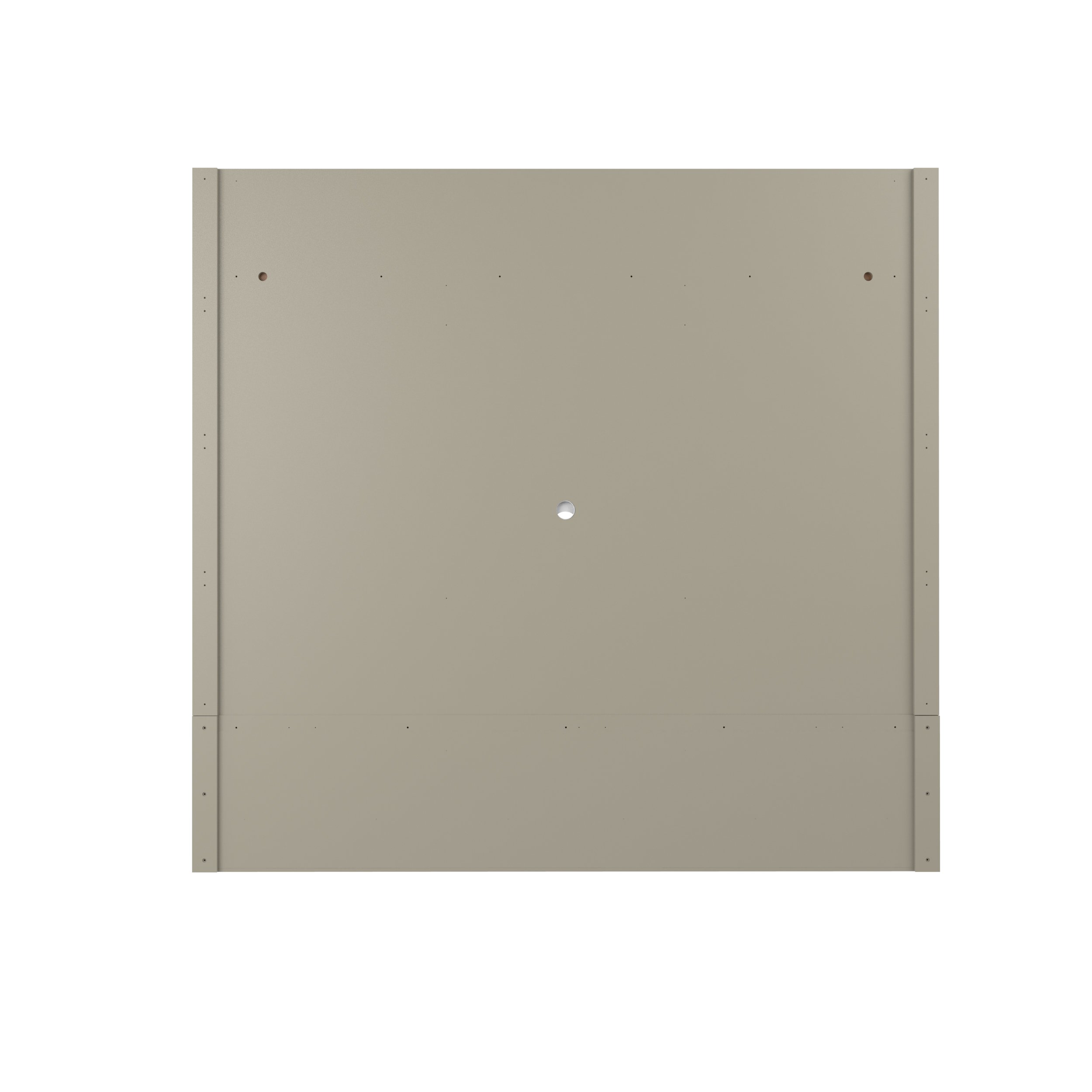 Manhattan Comfort Utopia Entertainment Center, Off-White/Maple Cream- ALL PARTS INCLUDED