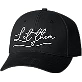 Go All Out Let Them with Heart Dad Deluxe Trucker Flatbill Baseball Structured Embroidered Hat