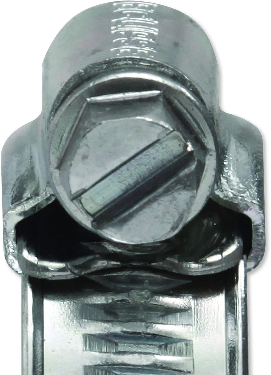 Eclipse Professional Tools ECW1-OX W1 Box of 10 18-25mm (¾" - 1") Mild Steel Worm Gear Hose Clamps, Silver - Image 5