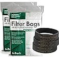 Kirby Vacuum Belt 2-Pack | Genuine OEM Replacement Part #301291G | Compatible with All Kirby Upright Vacuum Models