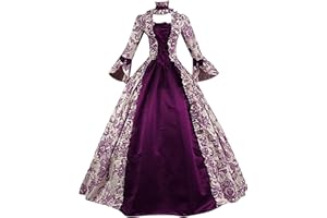 FEANCEY Renaissance Dress Women 2024 Retro Court Square Collar Victorian Gowns Lolita Princess Dress Cosplay Medieval Costume