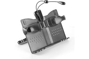 ZZWS Book Stand for Reading with Light Adjustable Book Holder Stand Reading Stands Flip Page by One Hand Portable Desktop Boo