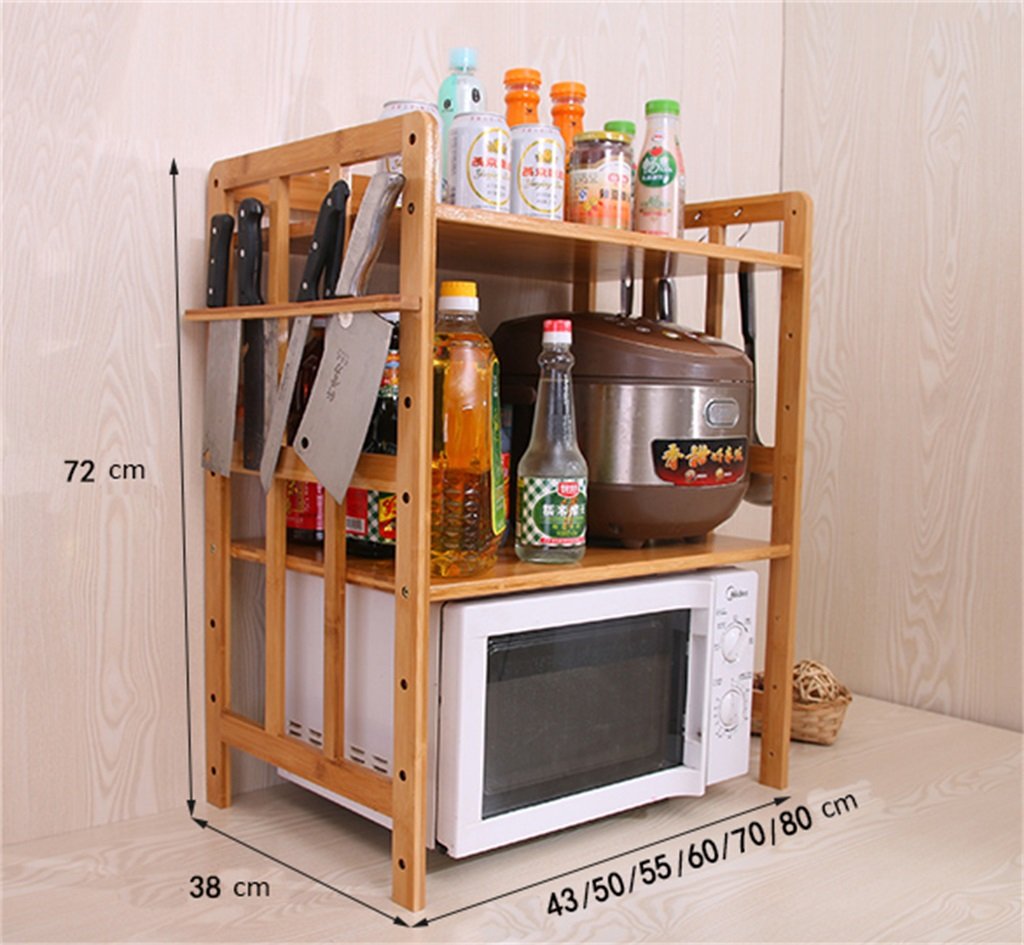 Buy Multifunction practical Kitchen shelf Microwave Oven Rack Two