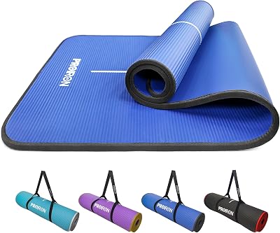 PROIRON Pilates & Yoga Mat Non-Slip Extra Thick 1830mm x 660mm x 10mm Blue
