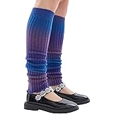 Soxbang 23 Inch Long Leg Warmers for Women Baggy Leg Warmers Y2K Colorful Leg Warmers Over the Knee