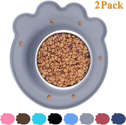 Amazon Com Vivaglory Puppy Bowl 2 Pack Dog Food And Water