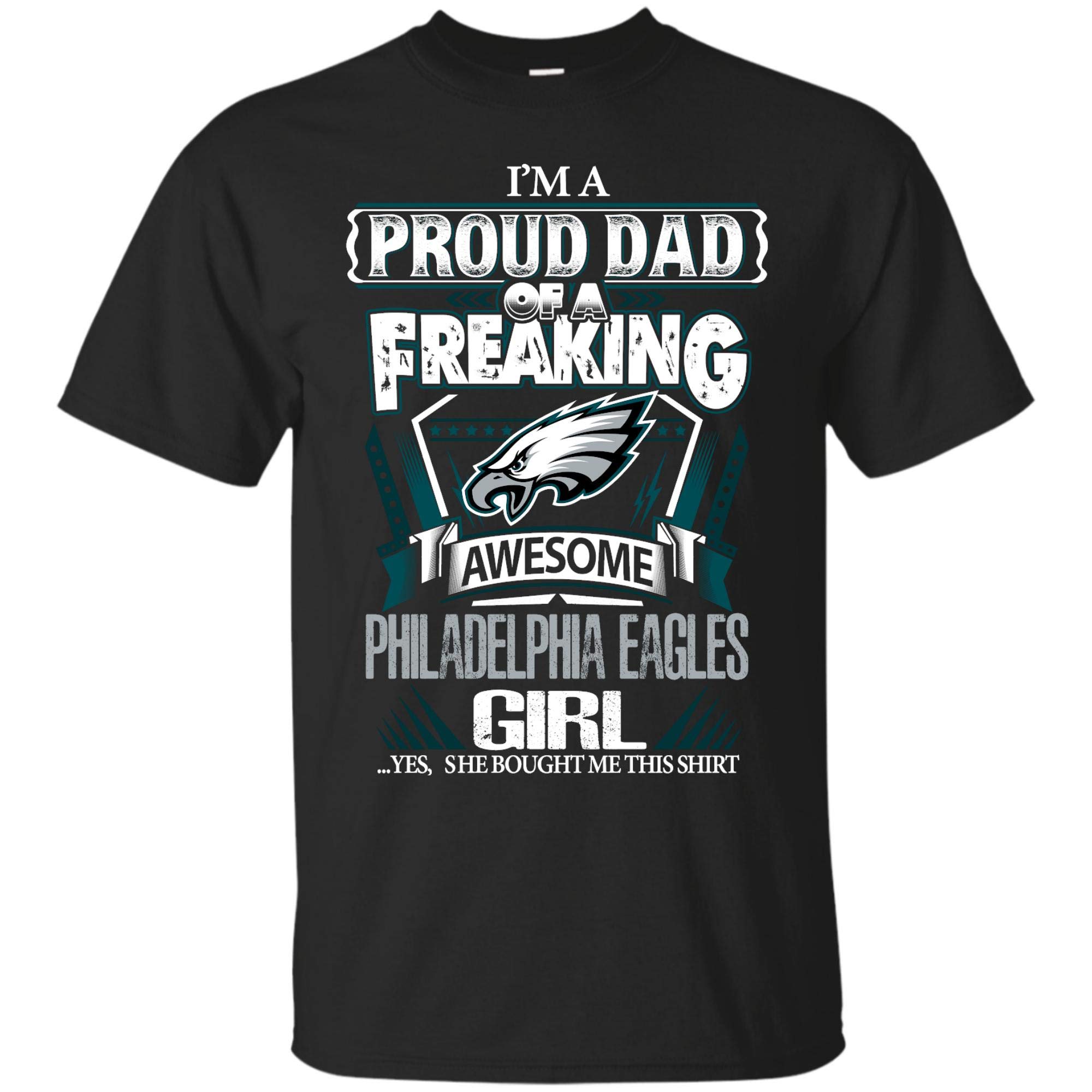 Freaking Awesome Philadelphia Eagles Girl Nfl Gift For Dad