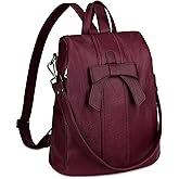 Uromee Backpack Purse for Women Vegan Leather Ladies Fashion Travel Shoulder Bag Convertible