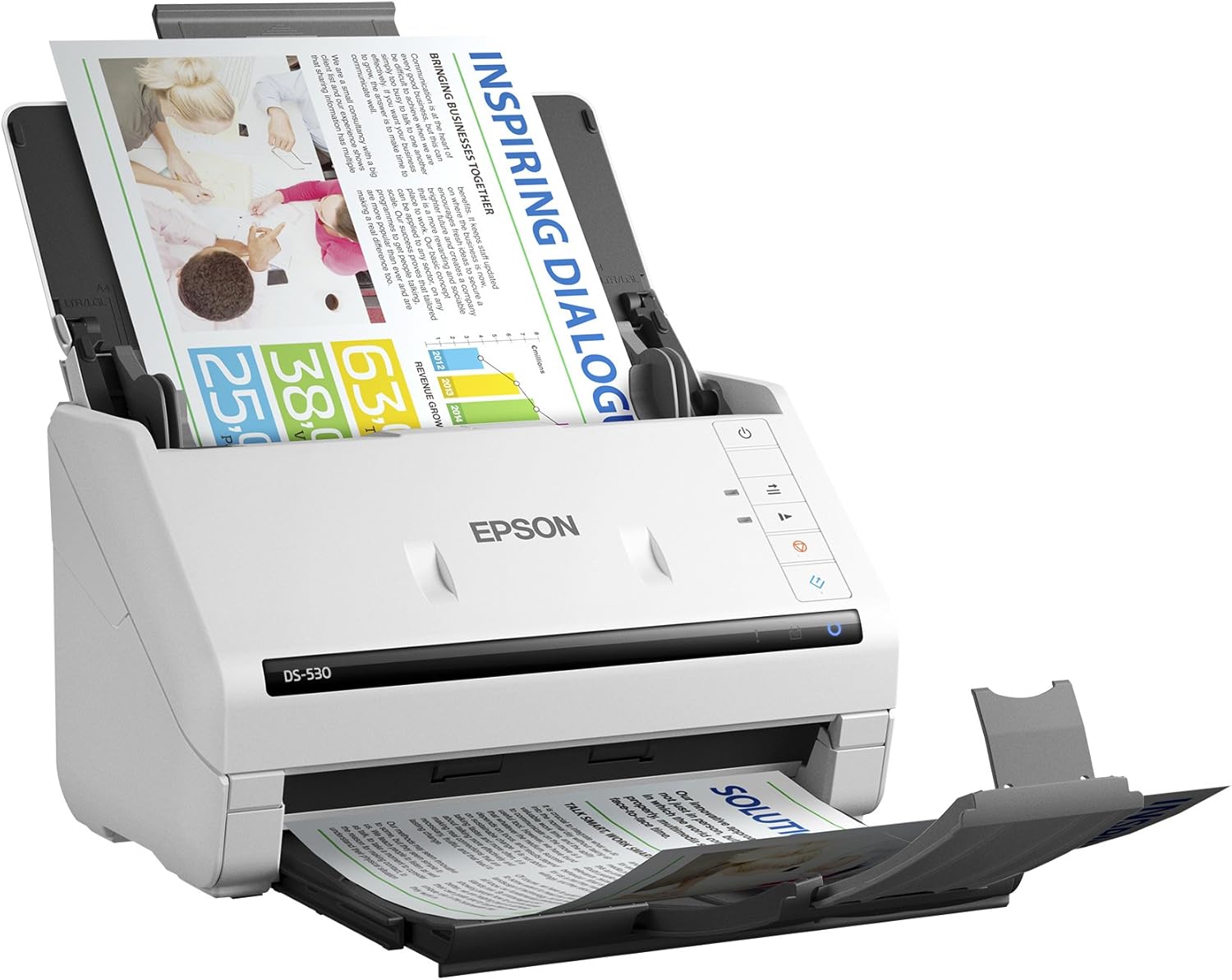 Epson DS-530 Document Scanner: 35ppm, TWAIN & ISIS Drivers: Electronics