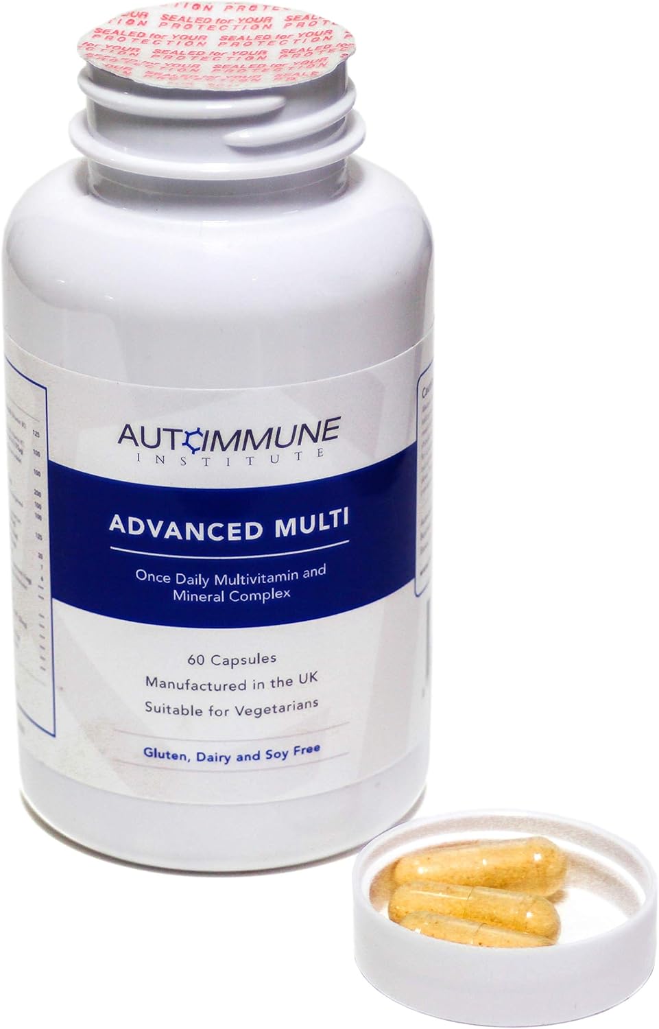 Advanced Multi. Multivitamin and Mineral. Contains Folate (as 5MTHF