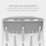 Ubbi Bottle Drying Rack Polypropylene White One Size view 5