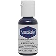 AmeriColor, Super Black, .75 Ounce Bottle, Soft Gel Paste Food Color