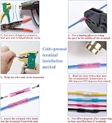 Lemiyoo 150pc Red Heat Shrink Butt Connectors Waterproof Wire Crimp Terminals view 3