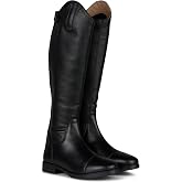 HORZE Rover Dressage Tall Boots, English Riding Boots for Women | Equestrian Riding Boots for Women, Breathable Lining, Vegan Leather, Spur Rest, YKK Back Zipper, All Day Comfort Horse Riding