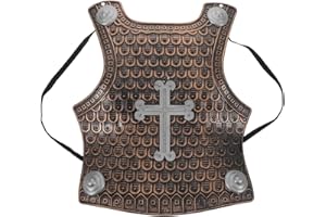 VANZACK Ancient Roman Cosplay Breastplate for Boys Plastic Soldier Armor for Halloween School Plays Costume