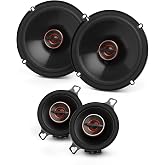 Infinity Reference Series REF607FSL 6.5" Shallow Mount Coax (Pair) with REF307F 3.5" 2-Way Coax