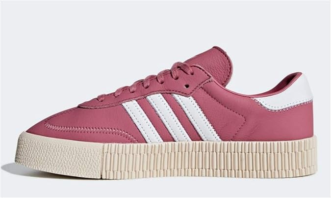 adidas sambarose white linen