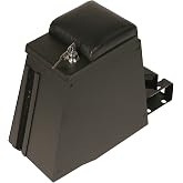Tuffy Jeep TJ Series II Rear Half Security Console - Black | Fits Jeep Wrangler TJ, 1997-2006, w/o Factory Console, Black finish, uses factory mounting points, Up to 1 hr install