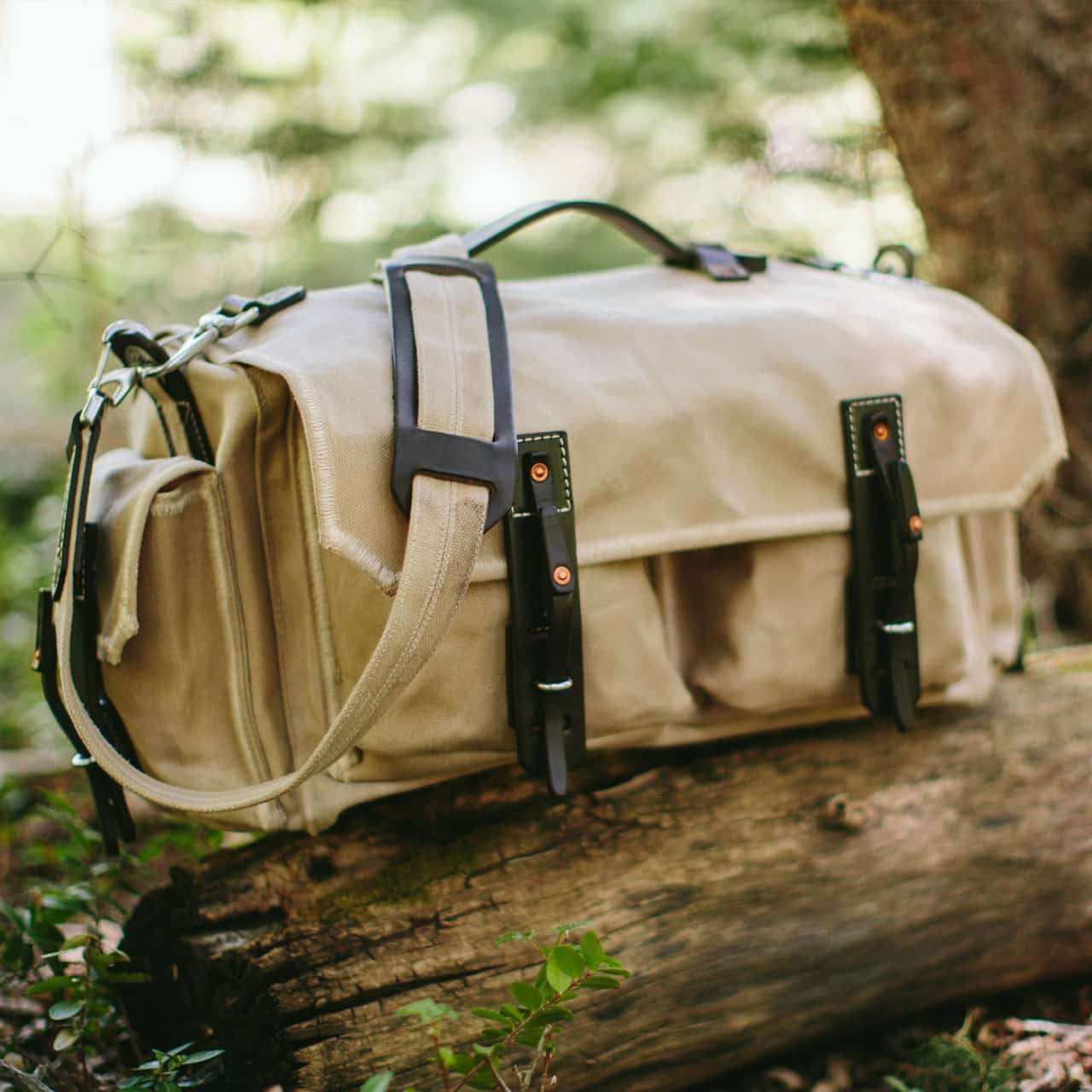 Saddleback Leather Co. Mountain back 5 Pocket Duffel by Saddleback