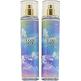 Bath & Body Works Fragrance Mist 2-Pack 8oz Each (Cloud Nine)