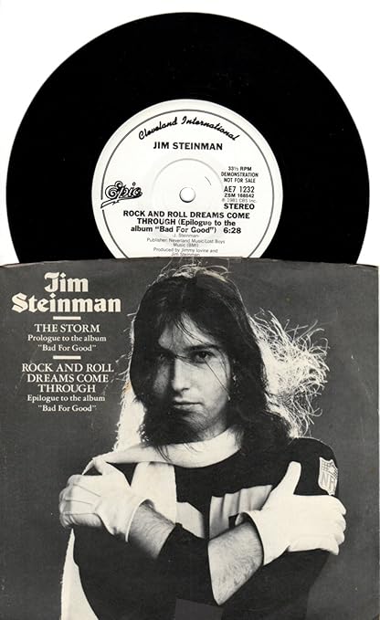 Jim Steinman Jim Steinman Rock And Roll Dreams Come Through Epilogue To The Album Bad For Good B W Storm Prologue To The Album Bad For Good Amazon Com Music