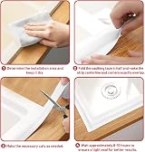 Fixmend Bath Sealant Strip Self Adhesive 3.2m White 1.5in Tape for Bathroom view 6