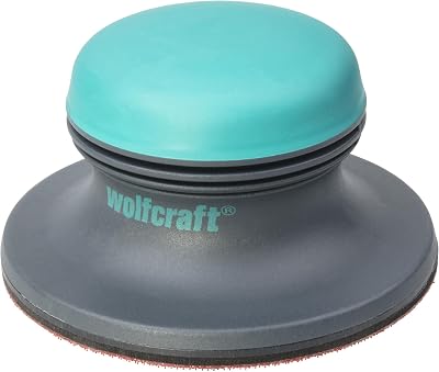 Wolfcraft Surface Sander 125mm Ø Velcro Fast Sanding Ergonomic EU Made