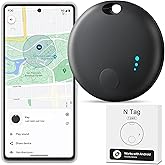Bluetooth Tracker for Android, Item Finder Work with Google Find My Device App, Smart Tracking Tag for Keys Wallet Bags ONLY Android, Item Locator for Luggage, Backpack