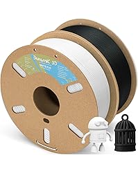 DURAMIC 3D Matte PLA Filament 1.75mm Black White 2
