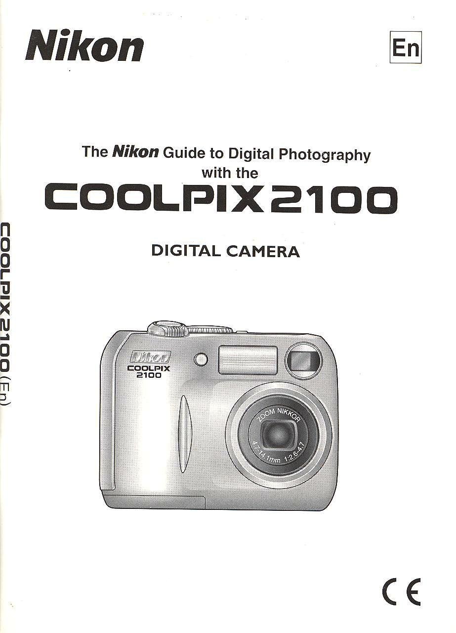 Nikon Coolpix 2100 Digital Camera Original Instruction Manual Paperback –  2002