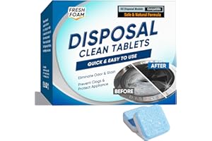 Weeping Willow Oil Co - Garbage Disposal Cleaner, Foam Disposer Cleaner and Deodorizer, Keep Your Sink Garbage Gisposal Fresh and Clean