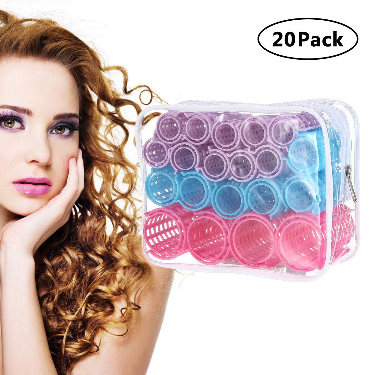 Best Plastic No Heating Hair Rollers For Medium Hair