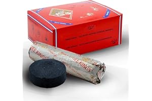 THREE KINGS CHARCOAL THREE KINGS HOOKAH CHARCOAL BOXES (200 Briquettes, Each 40MM)