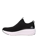 Skechers womens Sneaker, Black/White, 6.5 US