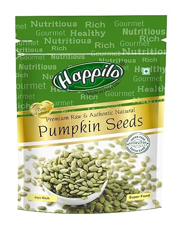 HappiloPremium Raw Authentic Pumpkin Seeds, 200g