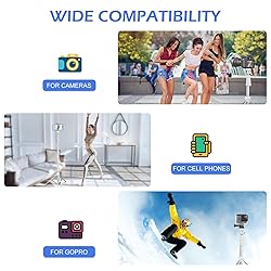 Sensyne 67" Phone Tripod & Selfie Stick, Extendable