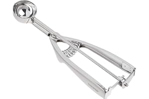 Norpro Stainless Steel Meatballer/Scoop, 35MM (1 Tablespoon), Silver