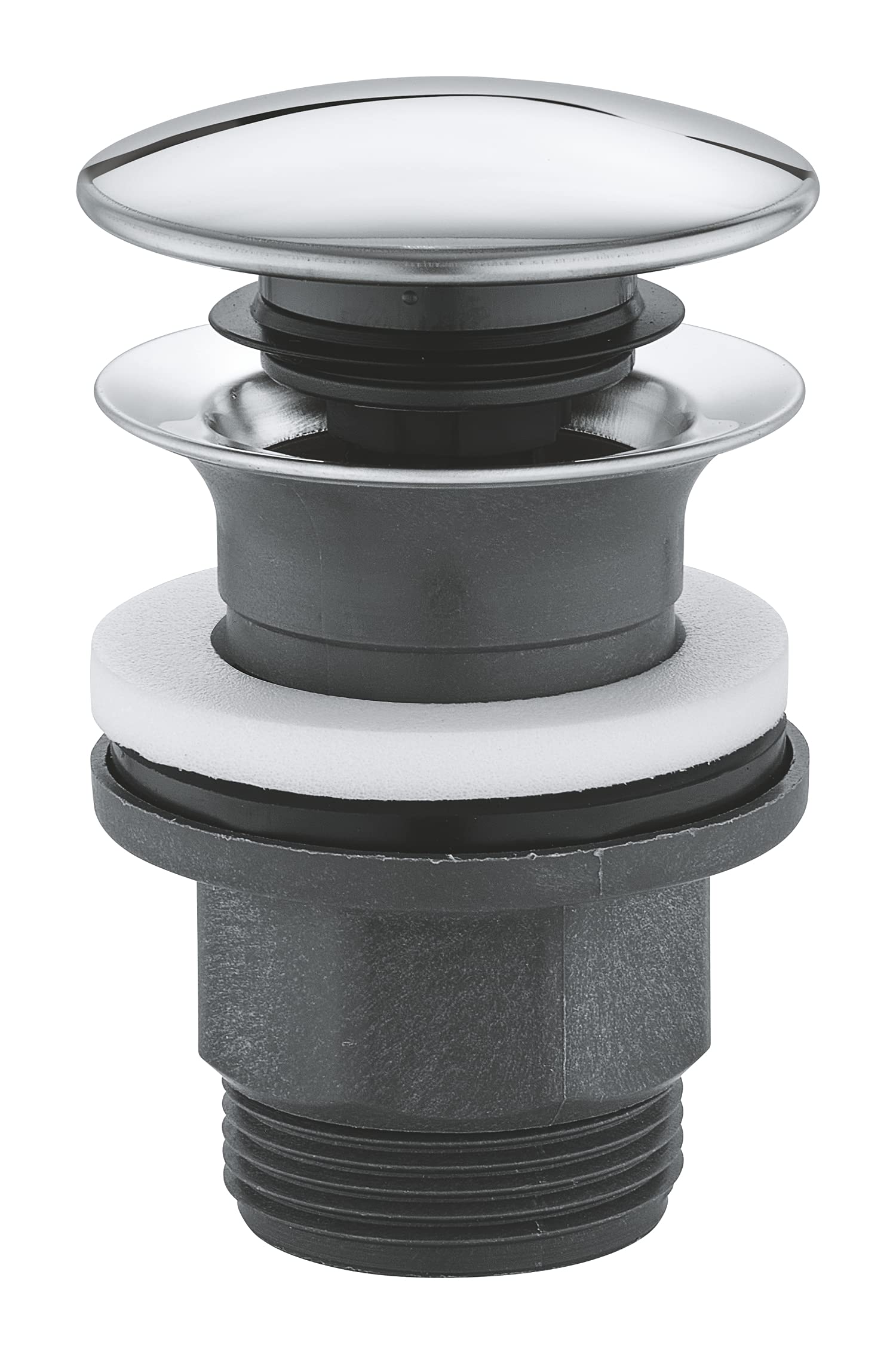 GROHE Waste Set with Push-Open Plug Chrome 40824000