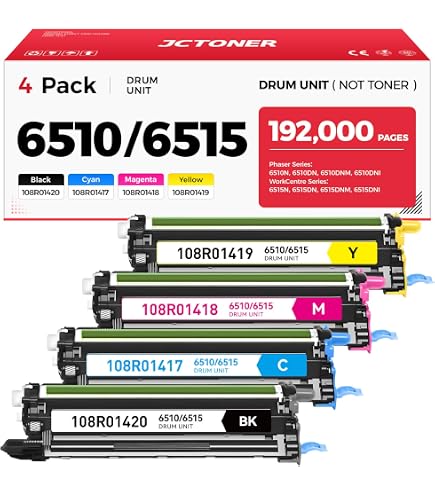 Amazon.com : Xerox 108R01419 Genuine Yellow Drum Cartridge