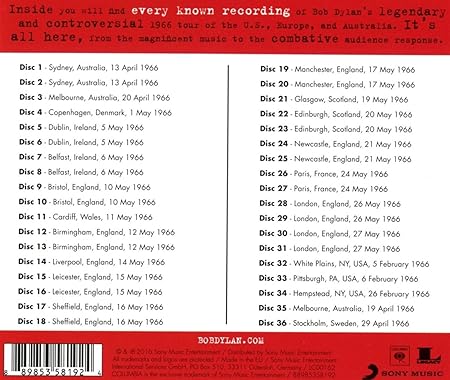 Bob Dylan Live In Concert Bob Dylan Live In Concert