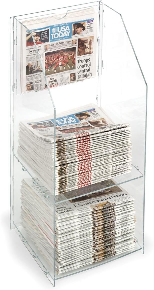 Newspaper Rack for Countertop 
