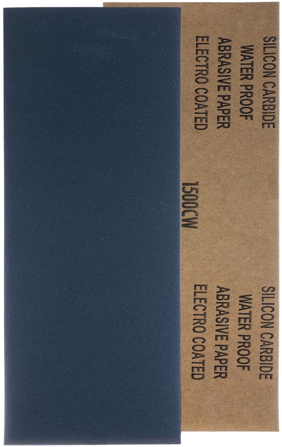 YoiYee 1500 Grit Wet & Dry Sandpaper Sheets, 23 x 9.5cm, Ultra Fine Abrasive Sand Paper Roll for Wood, Metal, Plastic, Glass, Stone and Wall Sanding, 10 Pack