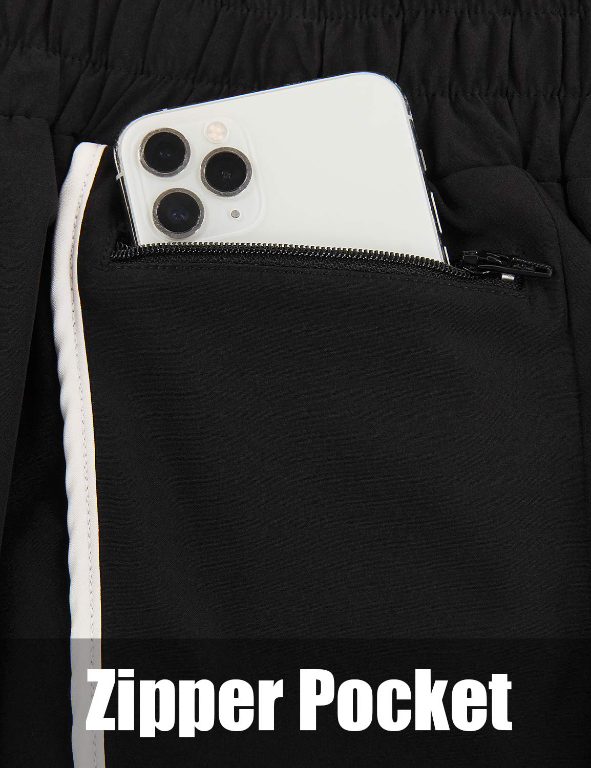 Womens Quick Dry Running Shorts Workout Sport Layer Active Shorts