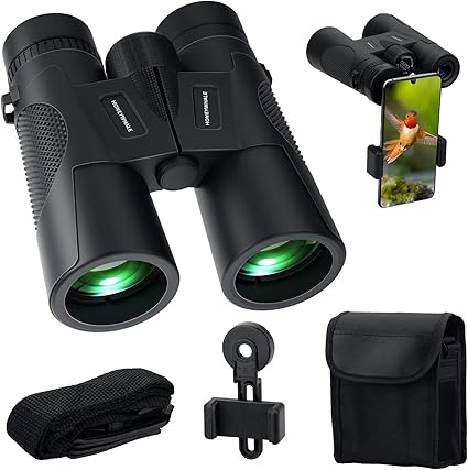 Jumelles Adultes Puissante Honeywhale 12x42 Jumelles Compactes Portables Telescope Pour L Observation Des Oiseaux La Chasse Les Voyages Concert Amazon Fr Photo Camescopes