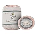 Hobby Lobby Yarn Bee 3 - Light Yarn for Crocheting & Knitting – Soft Yarn Skein – 335 Yards of Cotton Yarn for Crocheting Blankets, Hats, & More – Craft Supplies for Handcrafting, Paris Mornings