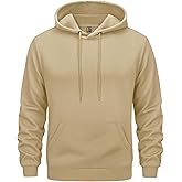 EKLENTSON Men's Hoodies Winter Warm Sweatshirts Fleece Sherpa Lined Hoodies Casual Workout Pullover with Kangaroo Pocket