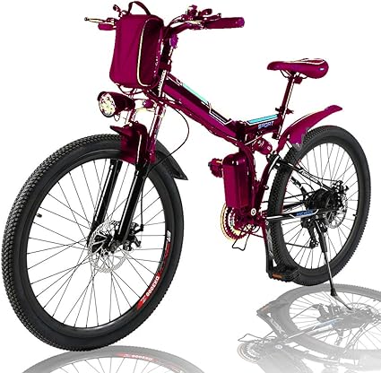 26 inch folding e bike