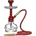 Mya Chico 251 Hookah Complete Set - Mya Shisha Hookah Set with Everything - Mya Hookah with Cage - Mya Saray Hookahs - Mya Cage Hookah Full Set - Small Hookah Kit - Glass Hookah 12 Inch